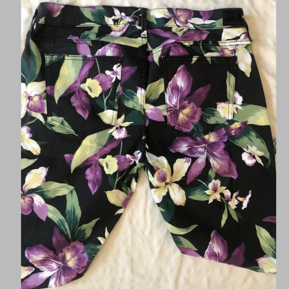 New Guess Kate Tropical Floral Stretch Curve 32 L - Picture 5 of 7